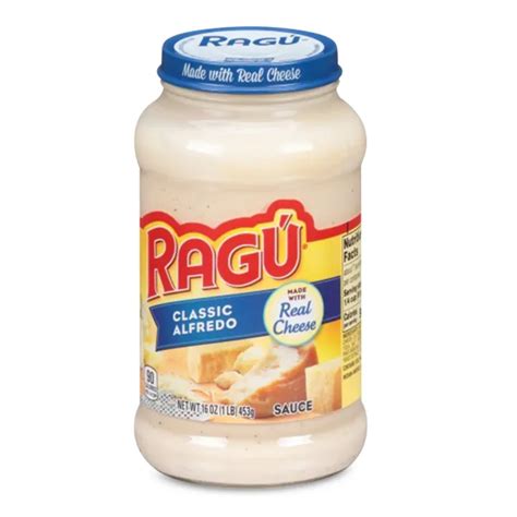 Ragu Classic Alfredo Sauce With Real Cheese 453g Made In USA 0223