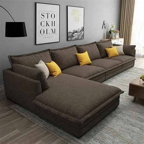 Comfy Sectional Sofa - Triza - Deluxe Furniture