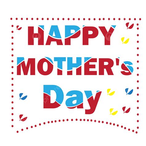 Happy Mother Day Vector Design Images Happy Mother S Day Label Designs