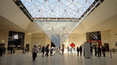 Inside The Louvre Pyramid