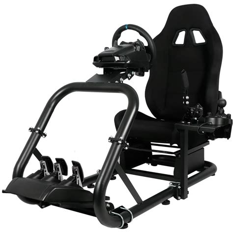 Buy Marada Racing Simulator Cockpit Steering Wheel Stand With Black