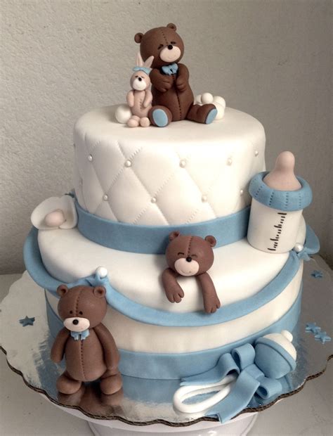 Tierno Pastel Ositos Para Baby Shower Pastel De Oso Pastel Baby Shower