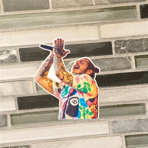 Post Malone Stickers Post Malone Sticker - Etsy