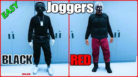 Patched RED Or BLACK JOGGERS EASY GTA 5 Online YouTube