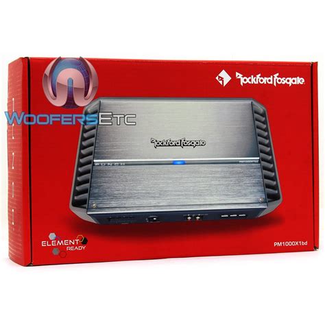 Pm1000x1bd Rockford Fosgate Monoblock 1000w Rms 2000w Max Punch