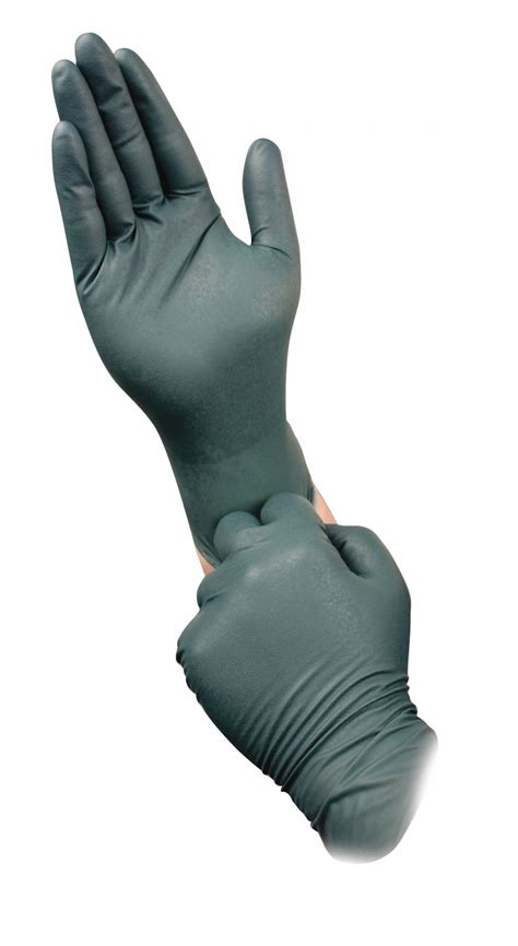 Ansell Disposable Gloves Gen Purpose 8 Mil Powder Free Nitrile M