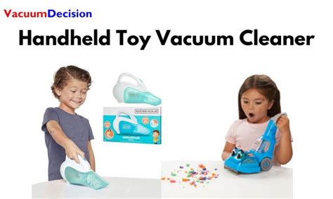 Realistic Toy Vacuum Cleaner Kids Love To Clean With It