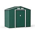 BillyOh Ranger Apex 7x4 Shed Dark Green Galvanised Steel Garden