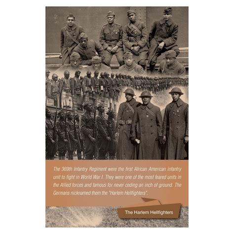 The Harlem Hellfighters Poster By Sankofa Designs The Black Art Depot