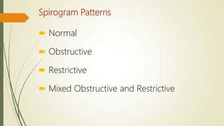 Spirometry | PPT