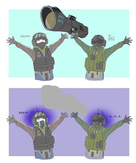 Poor Bandit And Jäger Losing Their Acog Sights In The Game