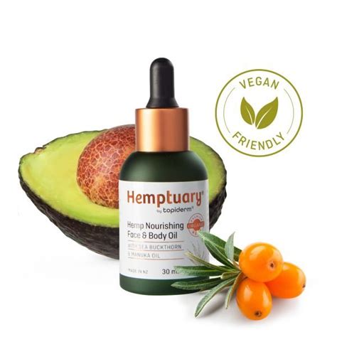 Hemp Nourishing Face And Body Oil Hemptuary