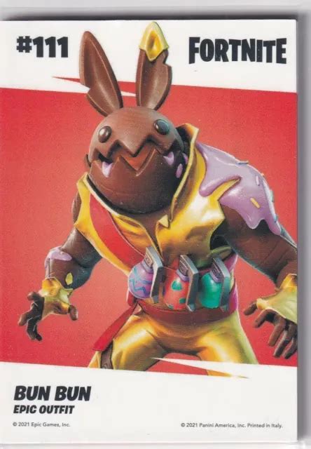 Panini Fortnite Mappa Serie Italy Stampa Bun Epic Eur