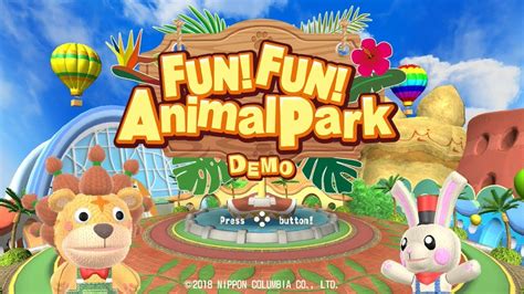 Fun Fun Animal Park Demo Playthrough Youtube