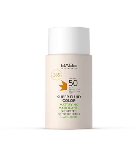 Laboratorios BABE Sun Super Fluid Color Matificante SPF 50 50 Ml Cvit