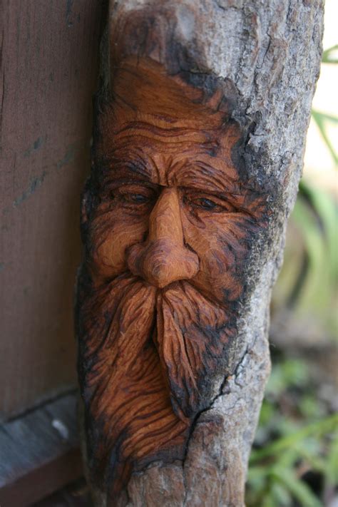 Wood Spirit By Ron Jurcak Wood Spirit Whittling Wood Wood