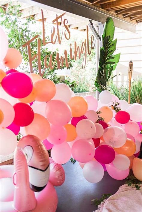 Let S Flamingle Tropical Flamingo Birthday Party Kara S Party Ideas