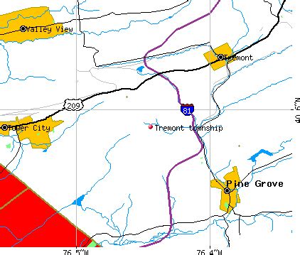 Tremont township, Schuylkill County, Pennsylvania (PA) Detailed Profile