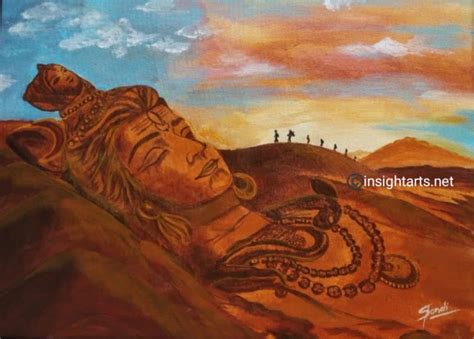 Buy God Shiva Mahadeva 18 x 24 inch ( Pre-Order) - Insight Arts