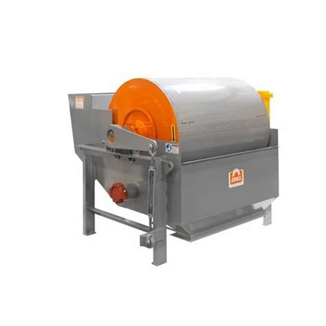 Vibromag Industrial Magnetic Drum Separator Capacity 2 Ton Hour SS