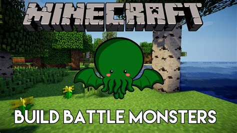 Monsters Minecraft Build Battle Ft Thekylestyles YouTube