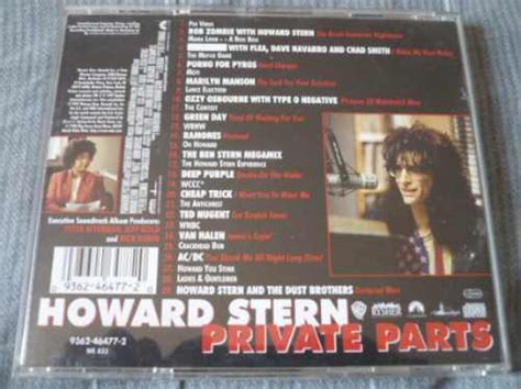 Howard Stern Private Parts The Album Germany Ozzyperu S