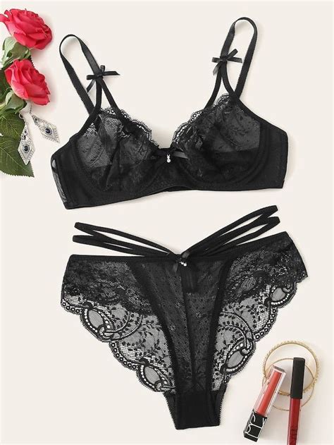 Eyelash Lace Lingerie Set Artofit