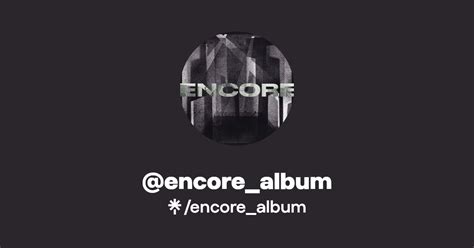 Encorealbum Instagram Linktree