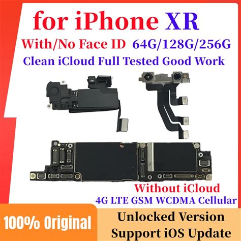 Mainboard For Iphone Xr Motherboard With Face Id Good Work Plate