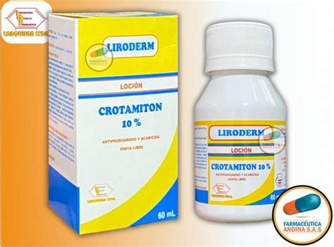 CROTAMITON LOCION FRASCO X 60 ML LIRODERM LABQUIFAR