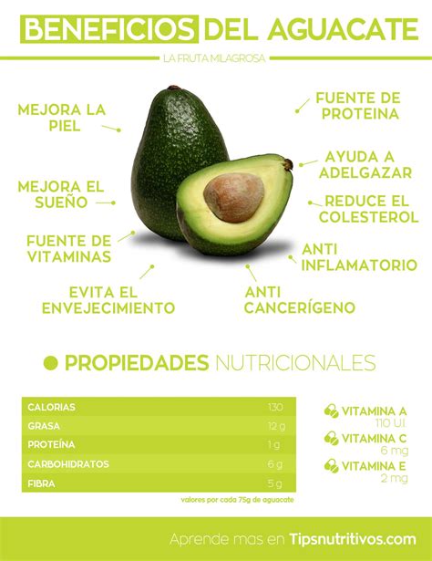 Los Cinco Beneficios Del Aguacate