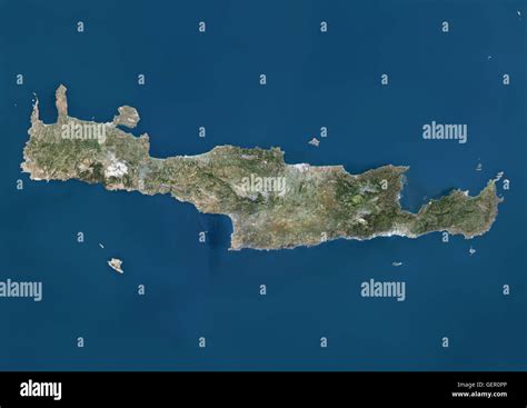 Crete Map Hi Res Stock Photography And Images Alamy