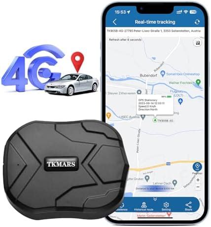 Tkmars G Gps Tracker Per Auto Mah Localizzatore Gps Con Forte