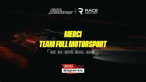 Team Full Motorsport By Race Esport Sro 2022 Youtube