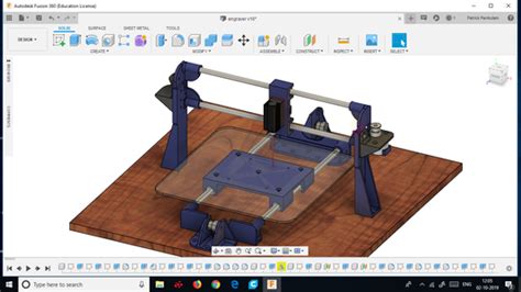 Design And Build A Wireless Laser Engraver Cum Pen Plotter Using Fusion 360 And 3d Printing 19