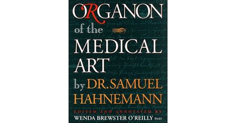 Organon Of The Medical Art by Samuel Hahnemann