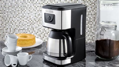 BLACK DECKER CAFETEIRA 23 CAFÉS JARRA TÉRMICA CMX YouTube