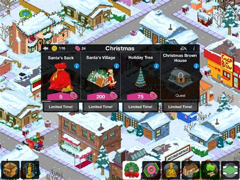 The Simpsons: Tapped Out Brings Snow, Holiday Decor and More Characters ...