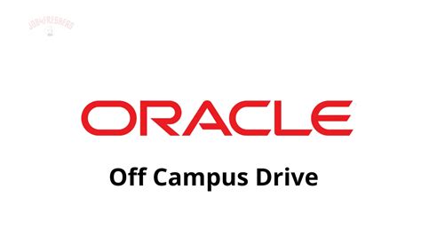 Oracle Off Campus Drive For Technical Staff 2024 Apply Now