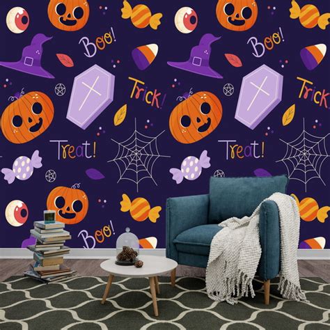 Papel De Parede De Halloween Elo Produtos Especiais