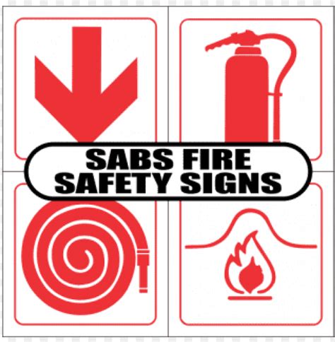 Sabs Fire Safety Signs Fire Safety Signs South Africa Png Transparent