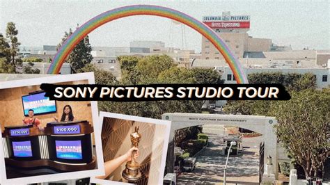 We Went To The Sony Pictures Studio Tour Los Angeles VLOG Santa