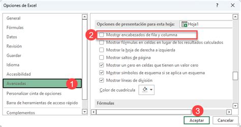 Cómo Ocultar los Encabezados de Columna y Fila en Excel Automate Excel