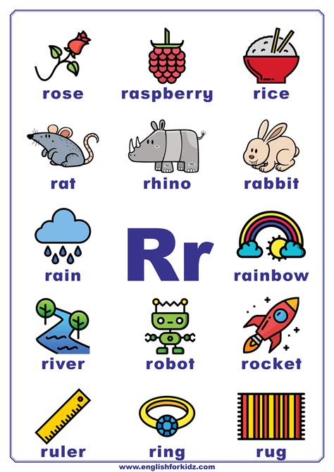 Letter R Worksheets Flash Cards Coloring Pages Alphabet Worksheets