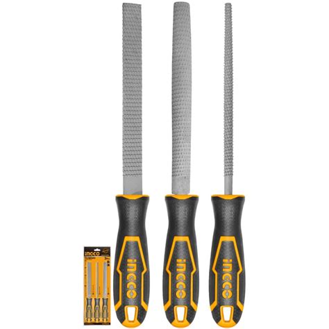 Wood File Set (3 Piece) (Industrial) – Ingco Tools South Africa