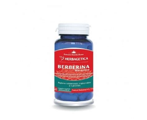 Berberina 60 Capsule Herbagetica La 5139lei Nutriplantmedro