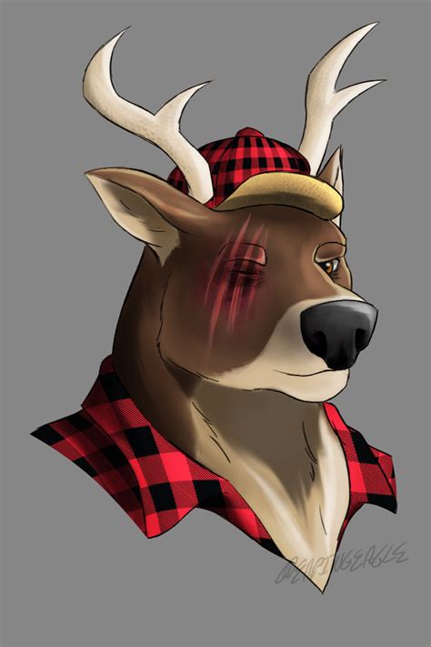 Deer Headshot By Eapingeagle On Deviantart