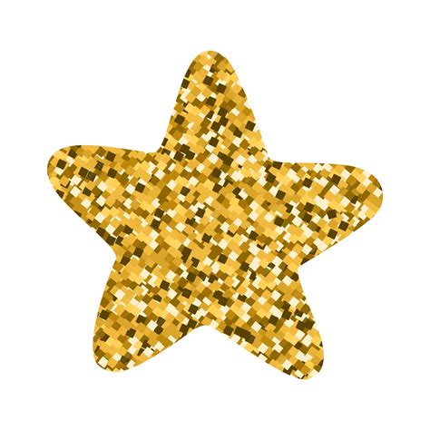 Premium Vector | Gold Glitter Star
