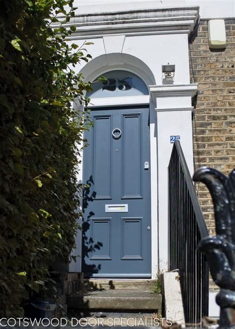 Classic Victorian Front Door And Arched Fanlight Cotswood Doors