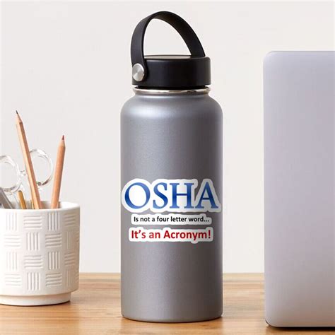 "Funny OSHA " Sticker for Sale by SafeTfun | Redbubble